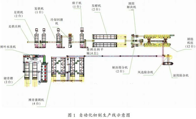 滇紅茶潔凈化自動(dòng)化生產(chǎn)線建設(shè)與應(yīng)用米樂(lè)M6 M6米樂(lè)(圖1)