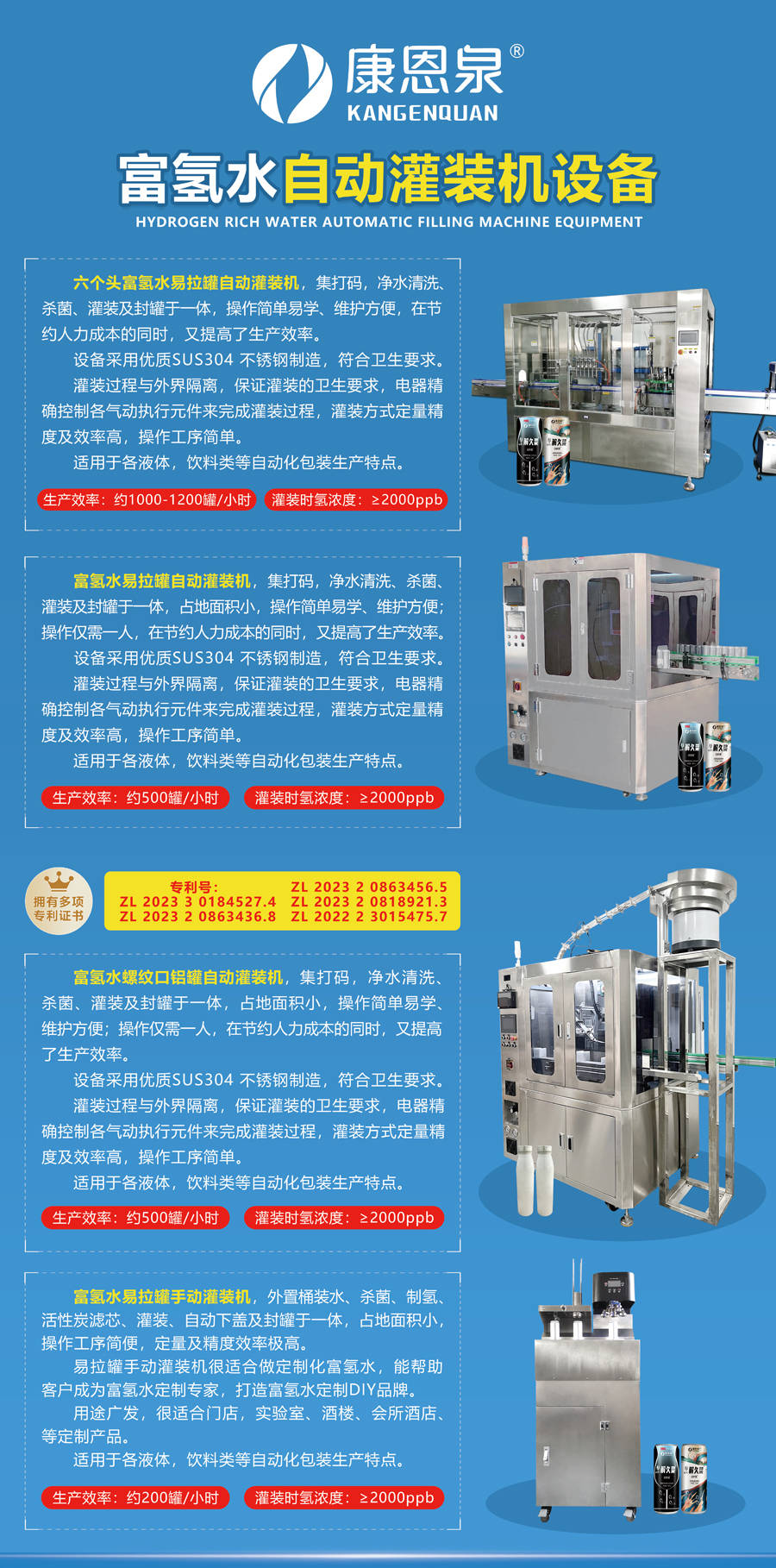 米樂 M6創(chuàng)業(yè)利器！小型富氫水易拉罐自動灌裝機日產(chǎn)上萬瓶的賺錢神器！(圖1)